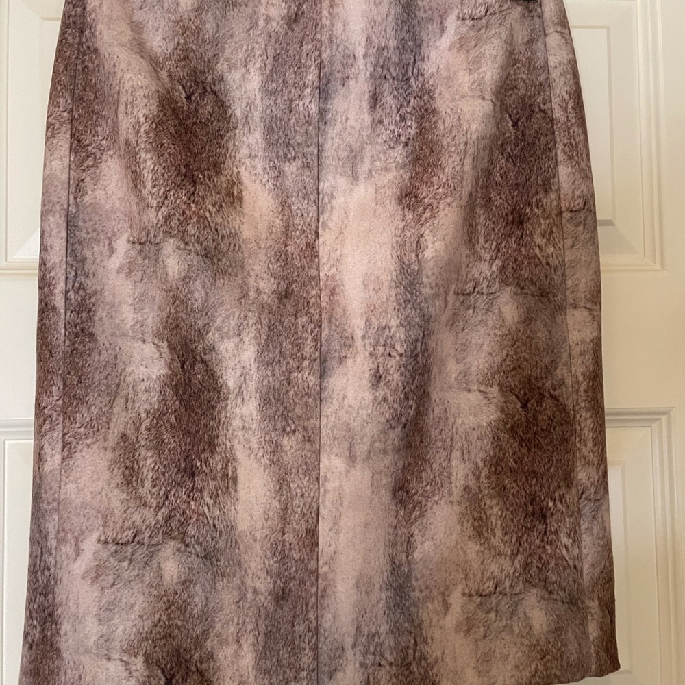 NWOT Catherine Malandrino felted lined skirt.